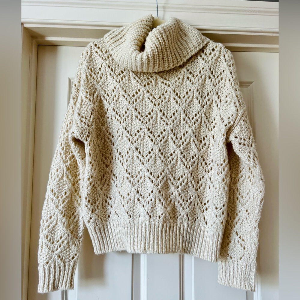 COPY - Cozy, cream, cowl neck sweater